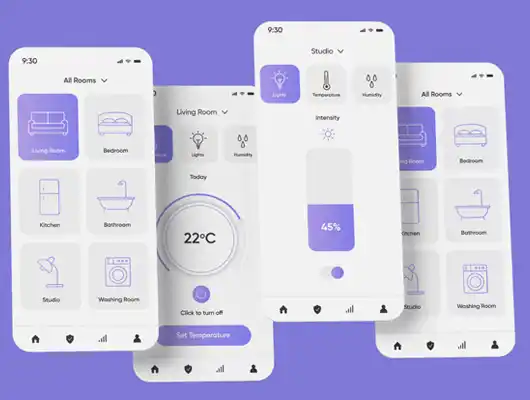 Mobile App Screens